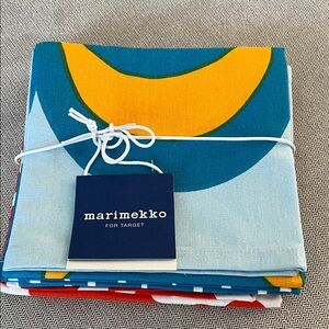 Marimekko for Target Blue and Yellow Napkins